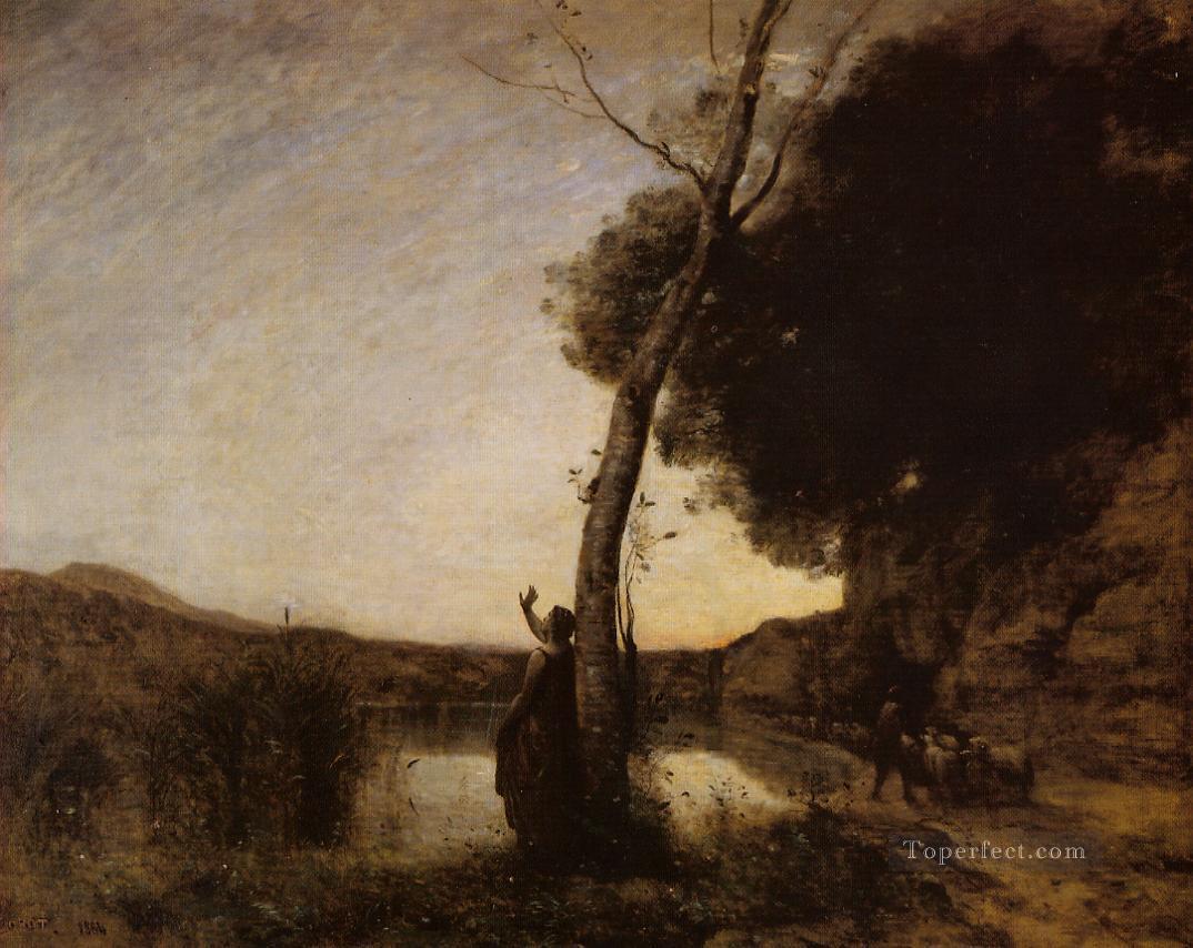 The Evening Star Jean Baptiste Camille Corot Oil Paintings